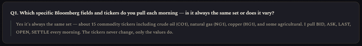 A Pallas discovery-conversation question
